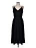 H&M Solid Black Casual Dress Size M - photo 1
