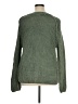 Blu Pepper 100% Cotton Solid Green Pullover Sweater Size XL - photo 2