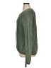 Blu Pepper 100% Cotton Solid Green Pullover Sweater Size XL - photo 5