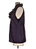 FAERIESTY Solid Purple Ivory Sleeveless Blouse Size XL - photo 5