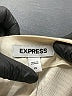 Express 100% Polyester Ivory Long Sleeve Blouse Size XS - photo 7