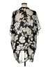 LoveRiche 100% Polyester Black Kimono Size 1X - photo 2