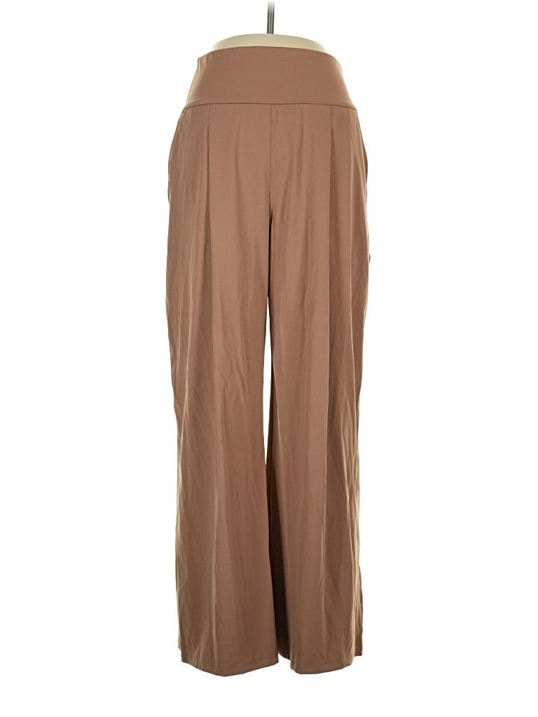 Pre-owned Halara Dress Pants In Brown