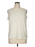 Danskin Ivory Sleeveless T-Shirt Size XL - photo 1