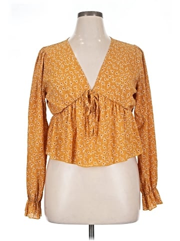 Shein Long Sleeve Blouse (view 1)