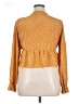 Shein 100% Polyester Yellow Long Sleeve Blouse Size XL - photo 2