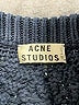 Acne Studios 100% Cotton Solid Black Blue Ruth Air Pullover Sweater Size L - photo 11