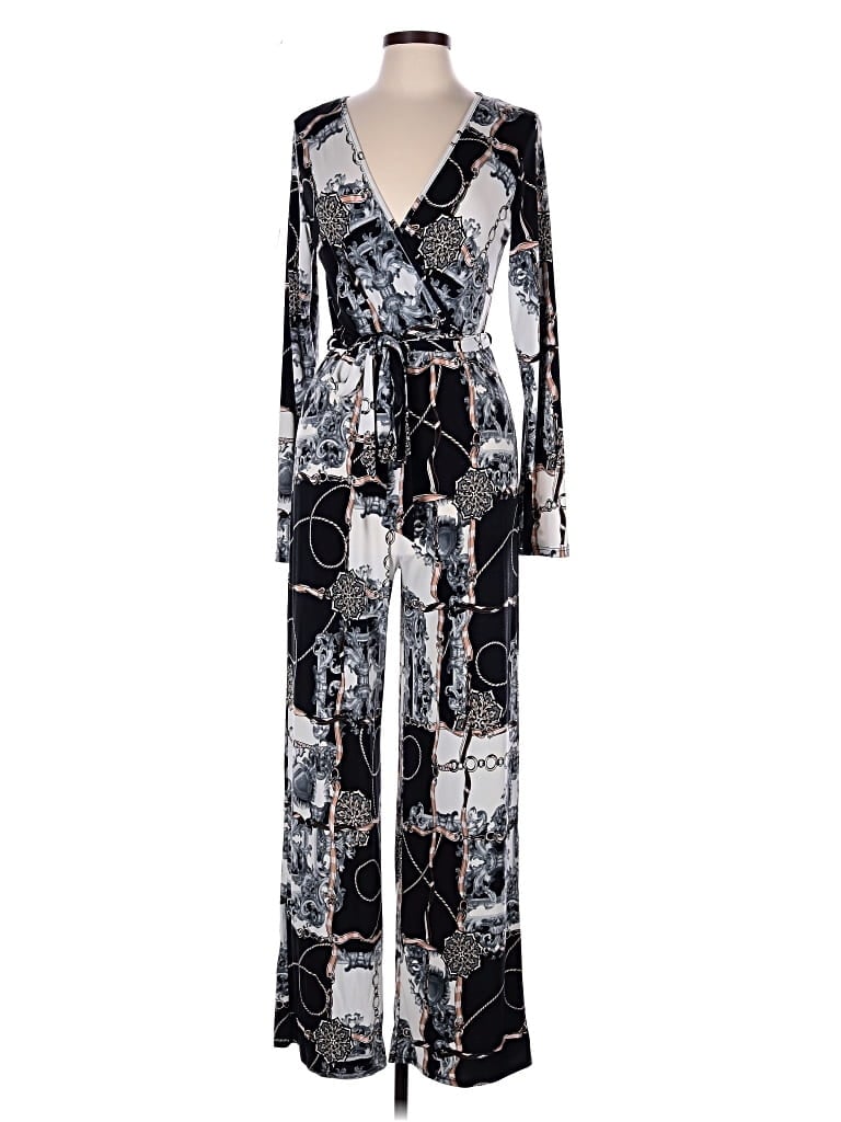 Pre-owned Guess Jumpsuit In Silver