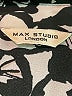 Max Studio 100% Polyester Print Black Casual Dress Size M (estimated) - photo 7