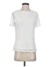 Calvin Klein Ivory Short Sleeve Top Size S - photo 1