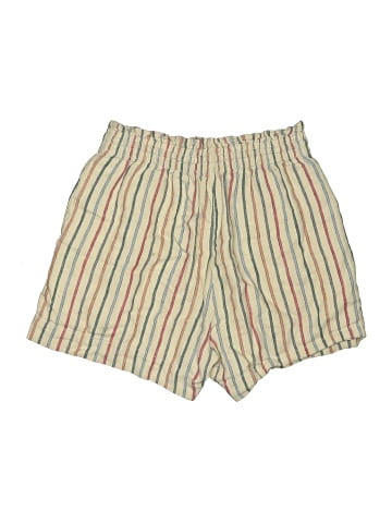 Madewell Drawstring Pull-On Shorts in Rainbow Stripe (view 2)