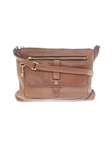Fossil Leather Crossbody Bag (view 1)