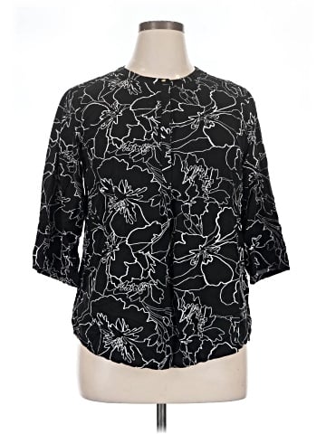 Liz Claiborne 3/4 Sleeve Blouse (view 1)