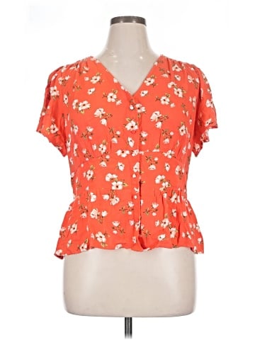 Old Navy Short Sleeve Blouse (view 1)