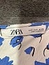 Zara Print Blue Casual Dress Size S - photo 7
