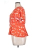 Old Navy Orange Short Sleeve Blouse Size XL - photo 5