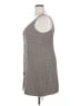 Cider 100% Polyester Houndstooth Gray Casual Dress Size 1X - photo 5