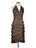 Cache Brown Cocktail Dress Size 10 - photo 1