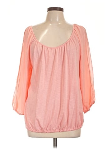 New York & Company 3/4 Sleeve Blouse (view 1)