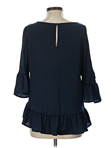 Eyeshadow 3/4 Sleeve Blouse (view 2)