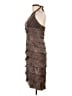 Cache Brown Cocktail Dress Size 10 - photo 5