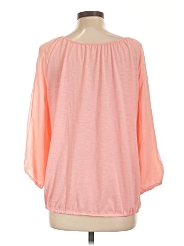 New York & Company 3/4 Sleeve Blouse (view 2)