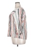 Knox Rose Stripes Silver 3/4 Sleeve Blouse Size XXL - photo 5