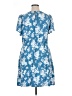 Old Navy 100% Rayon Blue Casual Dress Size XL - photo 2