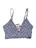 Cremieux 100% Polyester Hearts Blue Swimsuit Top Size L - photo 1