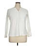 Chaps 100% Cotton Ivory Long Sleeve Polo Size XL - photo 1
