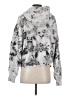 Pam & Gela 100% Cotton Floral Silver Sweatshirt Size S - photo 2