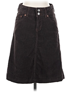 Red Engine Denim Skirt