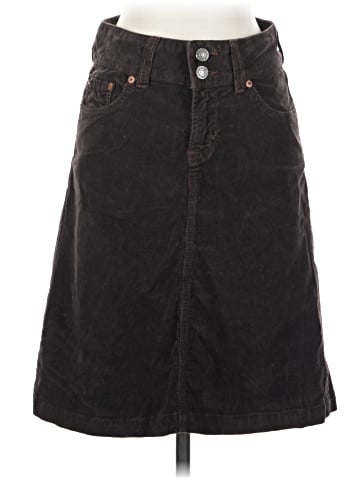 Red Engine Denim Skirt (view 1)