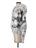 Pam & Gela 100% Cotton Floral Silver Sweatshirt Size S - photo 5