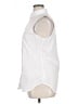 Lands' End 100% Supima Cotton White Sleeveless Button-Down Shirt Size 16 (tall) - photo 5
