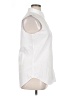 Lands' End 100% Supima Cotton White Sleeveless Button-Down Shirt Size 16 (tall) - photo 4