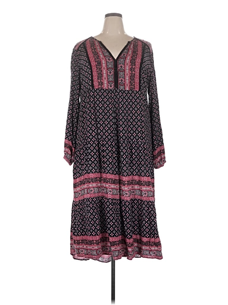 Pre-owned Knox Rose Casual Dress In Black