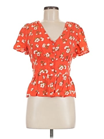 Old Navy Short Sleeve Blouse (view 1)