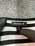 Torrid Stripes Black Casual Dress Size Lg Plus (0) - photo 4