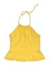 Unbranded Solid Yellow Swimsuit Top Size M - photo 1