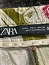 Zara Floral Green Casual Pants Size L - photo 7