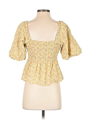 a.n.a. A New Approach 3/4 Sleeve Blouse (view 2)
