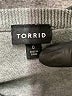 Torrid 100% Cotton Gray Cardigan Size Lg Plus (0) - photo 7