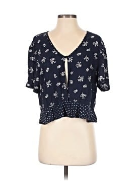 Donna Ricco Short Sleeve Blouse