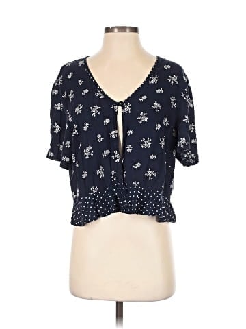 Donna Ricco Short Sleeve Blouse (view 1)
