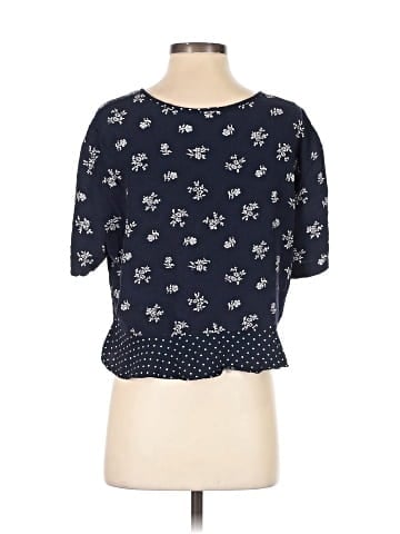 Donna Ricco Short Sleeve Blouse (view 2)
