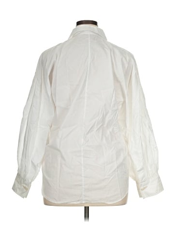 Zara 3/4 Sleeve Button-Down Shirt (view 2)