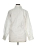 Zara White 3/4 Sleeve Button-Down Shirt Size XL - photo 2