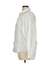 Zara White 3/4 Sleeve Button-Down Shirt Size XL - photo 5