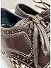 Dolce & Gabbana Houndstooth Black Flats Size EU 36 - photo 4